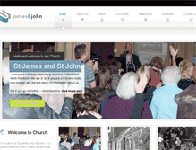 Tablet Screenshot of jamesandjohn.org.uk